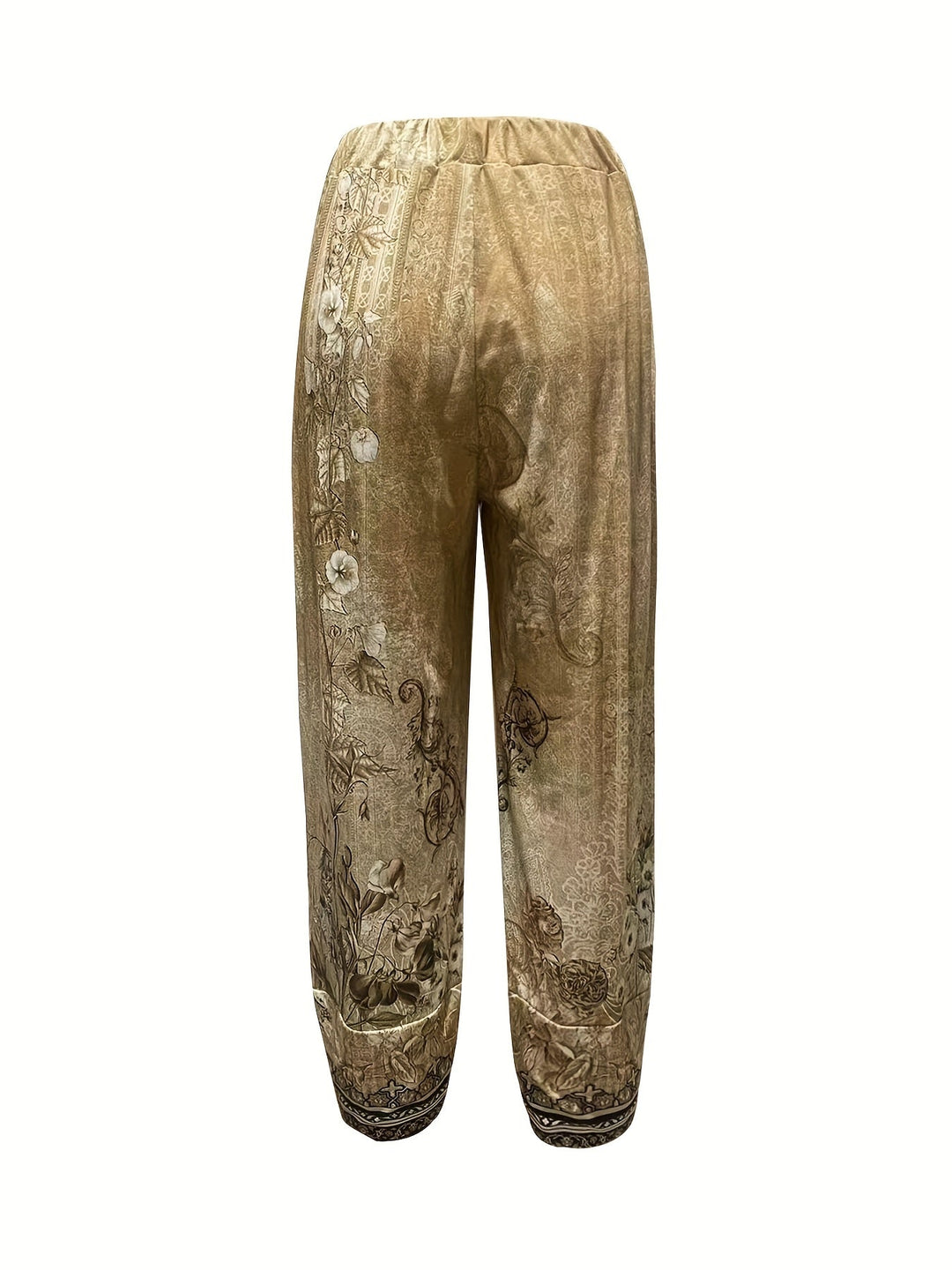 Meredith | Botanical Cropped Trousers