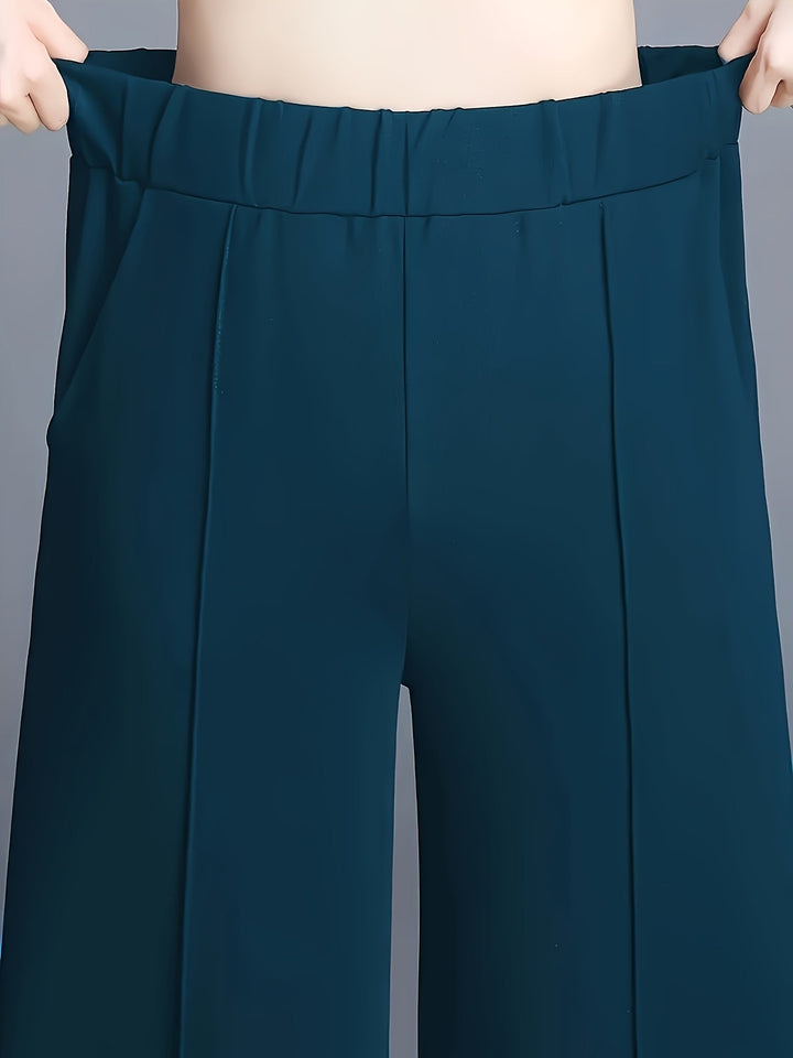 Claudia | High-Waisted Wide-Leg Trousers