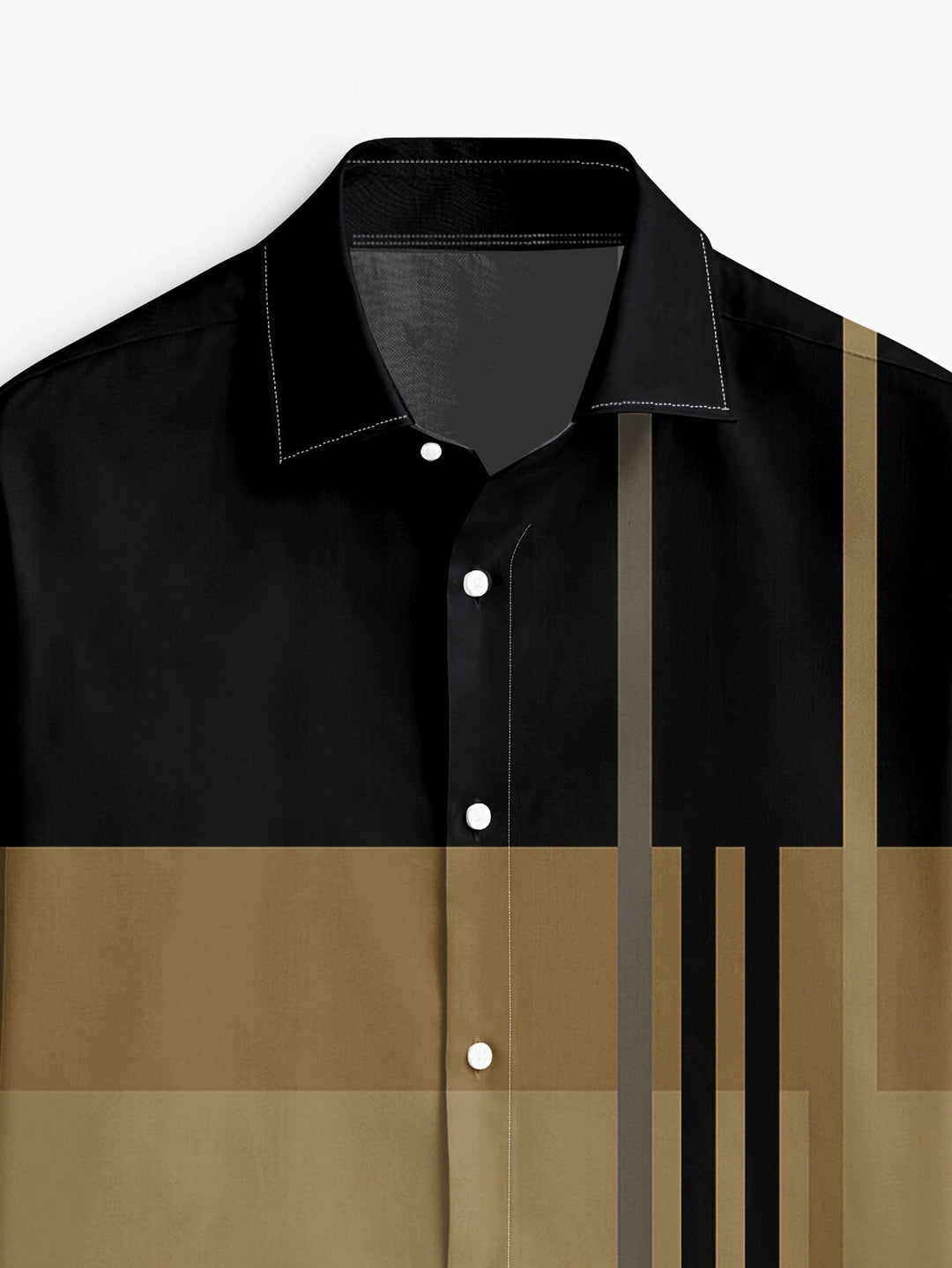 Rueben | Colour-Block Long-Sleeve Shirt