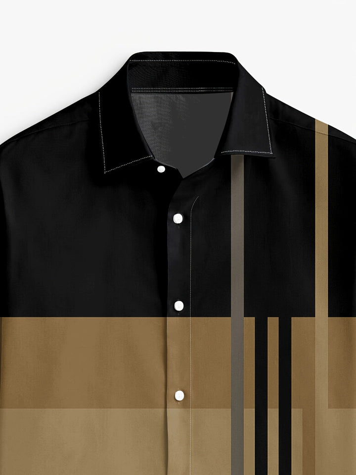 Rueben | Colour-Block Long-Sleeve Shirt
