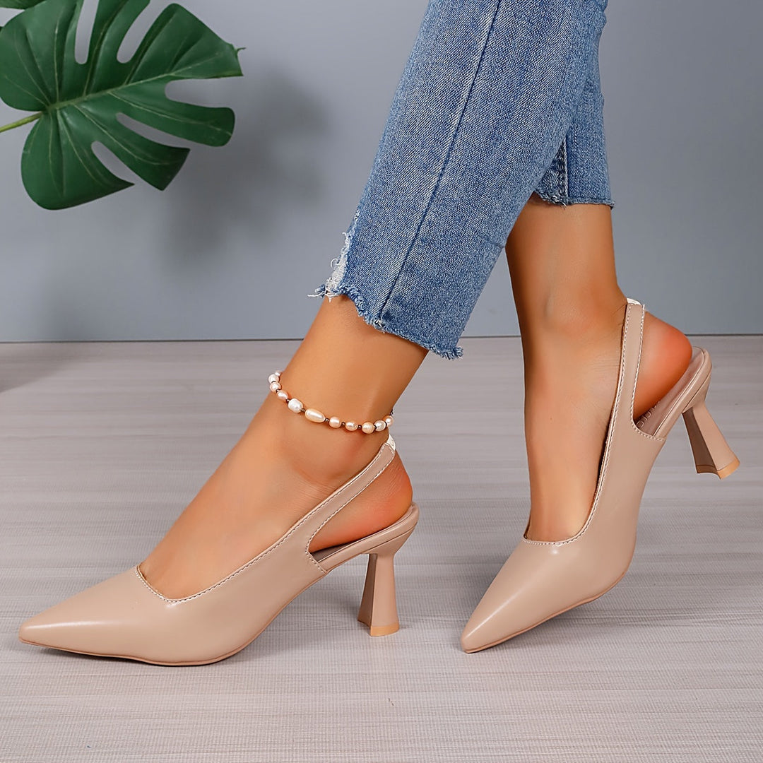 Sophia | Elegant Slingback Pointed Heels