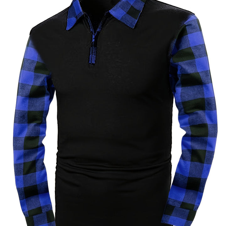 Baxter | Half-Zip Contrast Shirt