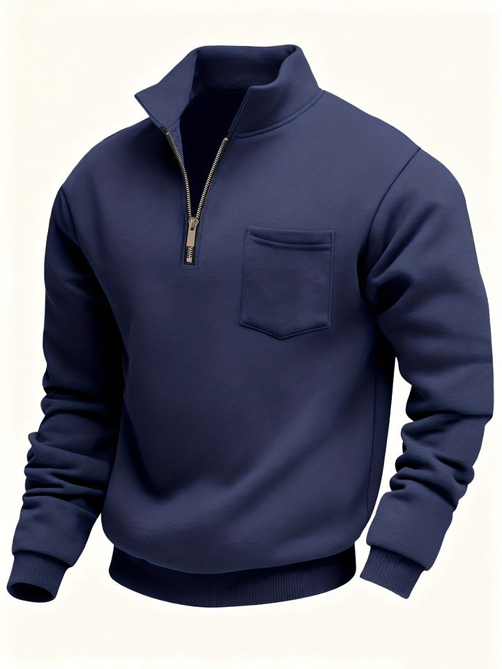 Emmett | Refined Half-Zip Pullover