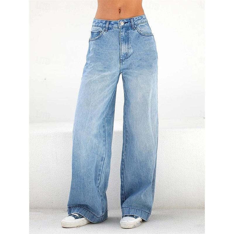 Elowen | Relaxed Wide-Leg Jeans