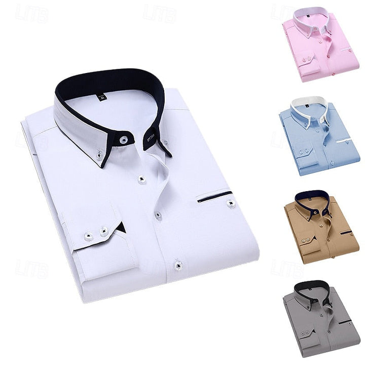 Declan | Refined Button-Down Dress Shirt