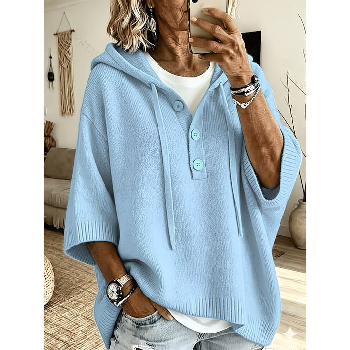 Brooklyn | Relaxed Hooded Knit Jumper