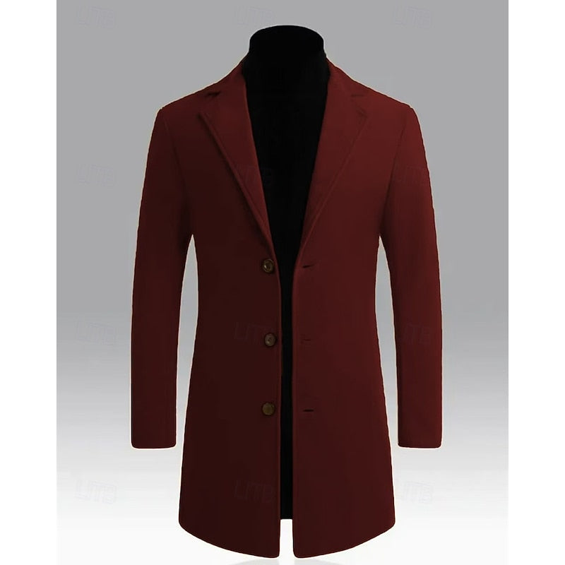 Callahan | Classic Long Overcoat
