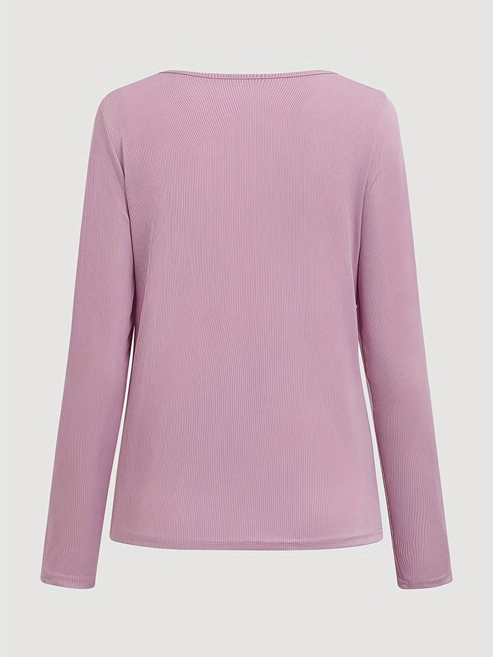 Wendy | Ribbed Zip-Front Top