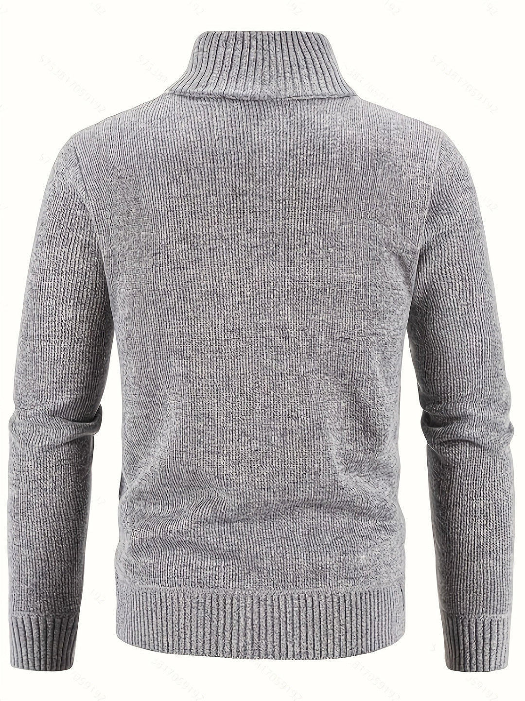 Walter | Textured Full-Zip Cardigan