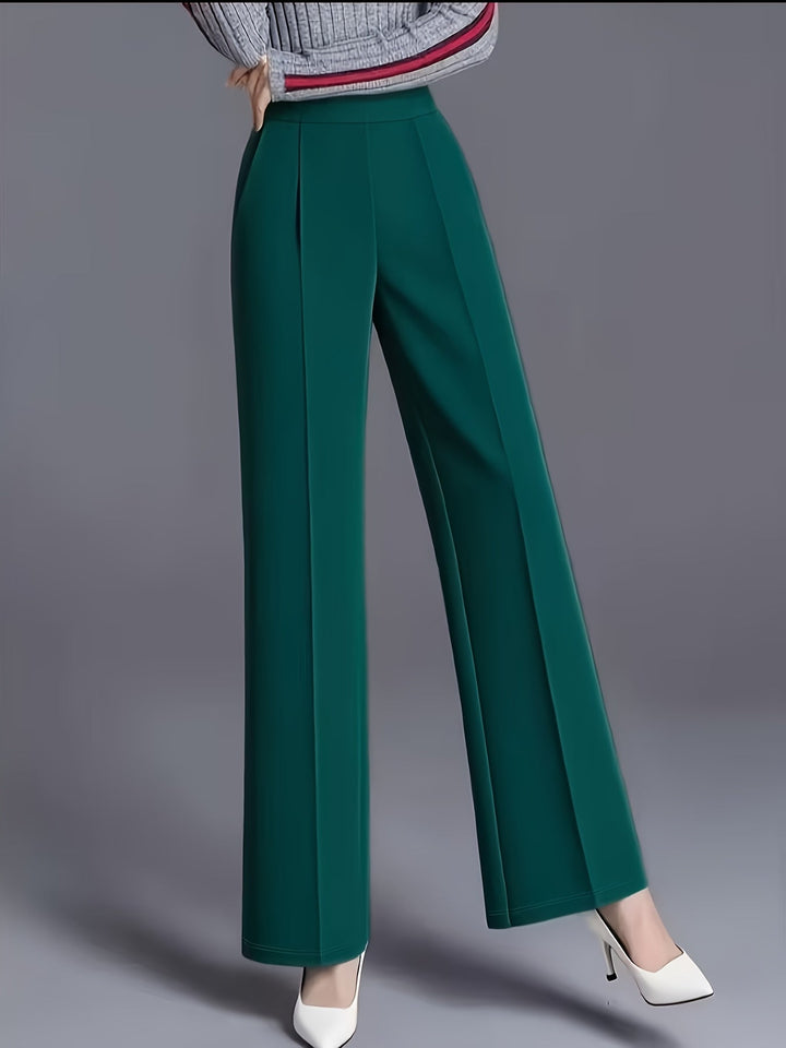 Claudia | High-Waisted Wide-Leg Trousers