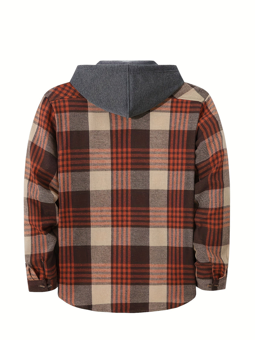 Braxton | Checked Hooded Shirt