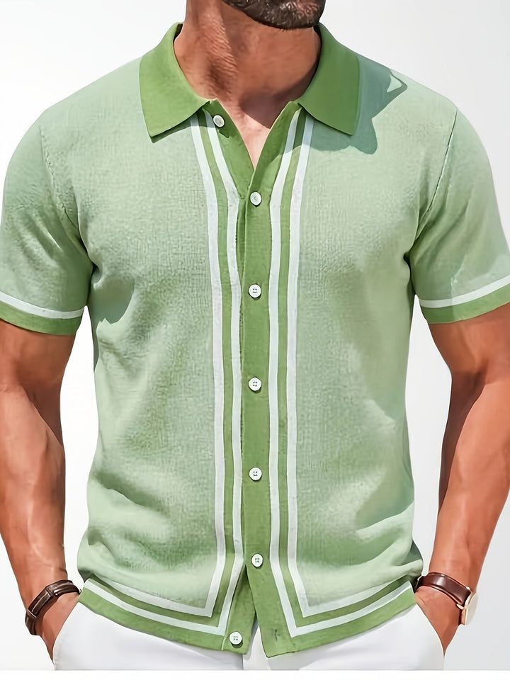 Douglas | Striped Short Sleeve Shirt