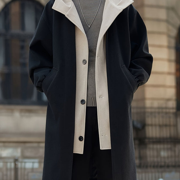 Harrison | Refined Hooded Longline Coat