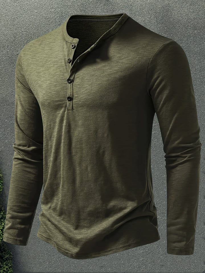 Dalton | Classic Button-Placket Henley