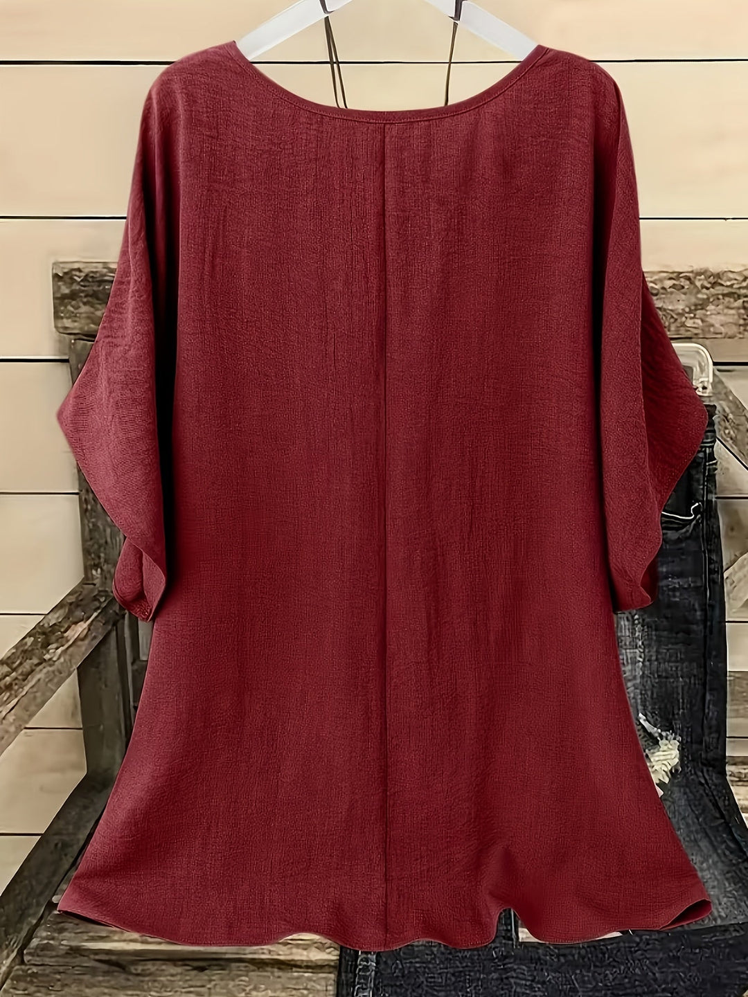 Maeve | Flowy Batwing Blouse