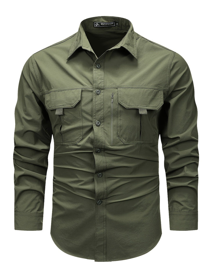 Duncan | Rugged Multi-Pocket Cargo Shirt
