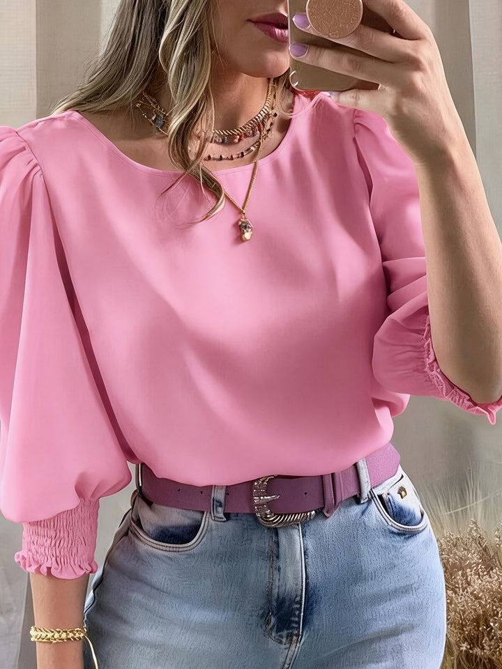 Ellen | Puff-Sleeve Blouse