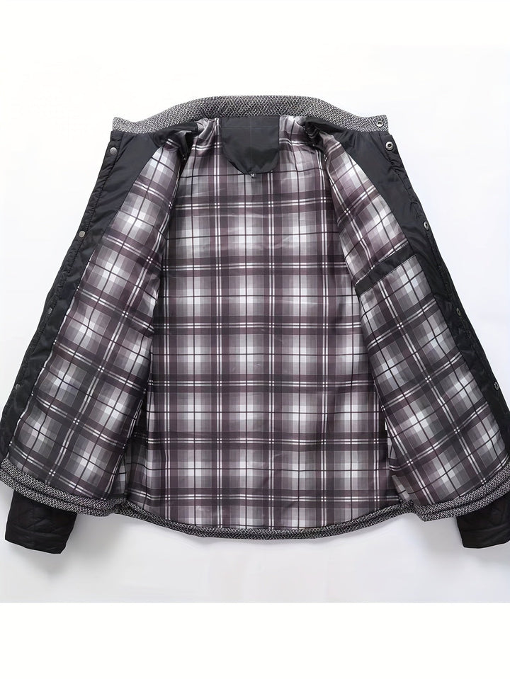 Gideon | Quilted Stand-Collar Jacket