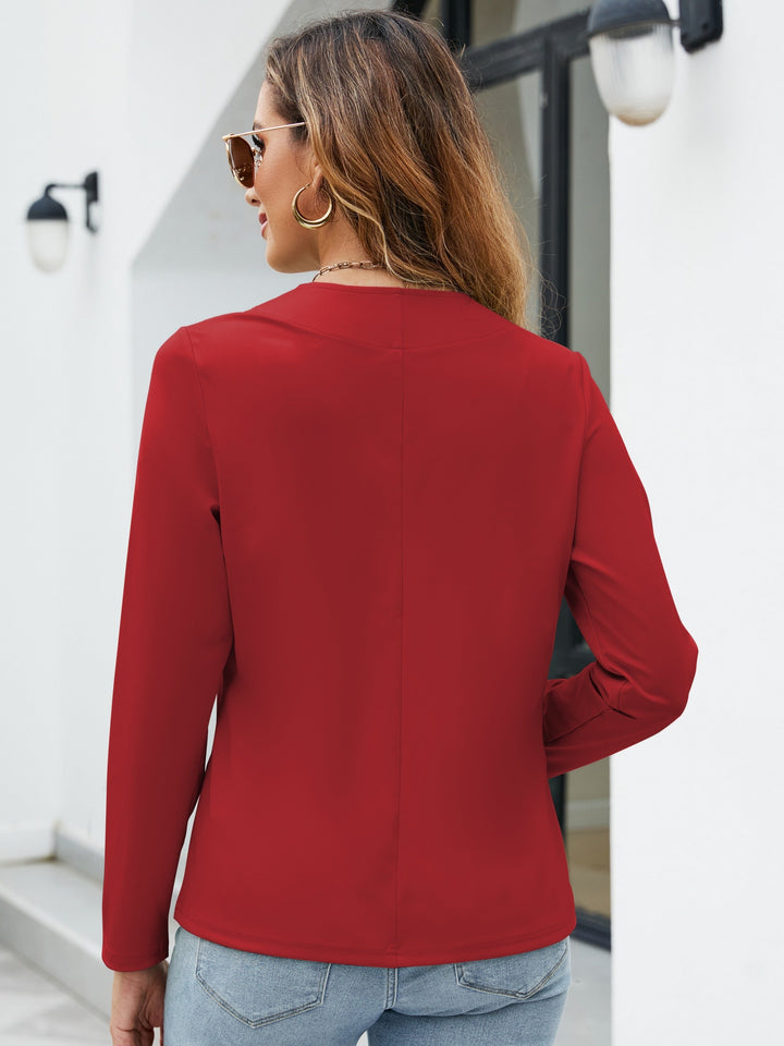 Rosabel | Open Front Tailored Cardigan