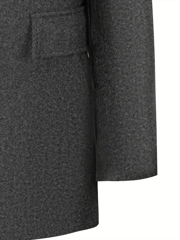 Douglas | Refined Single-Breasted Overcoat