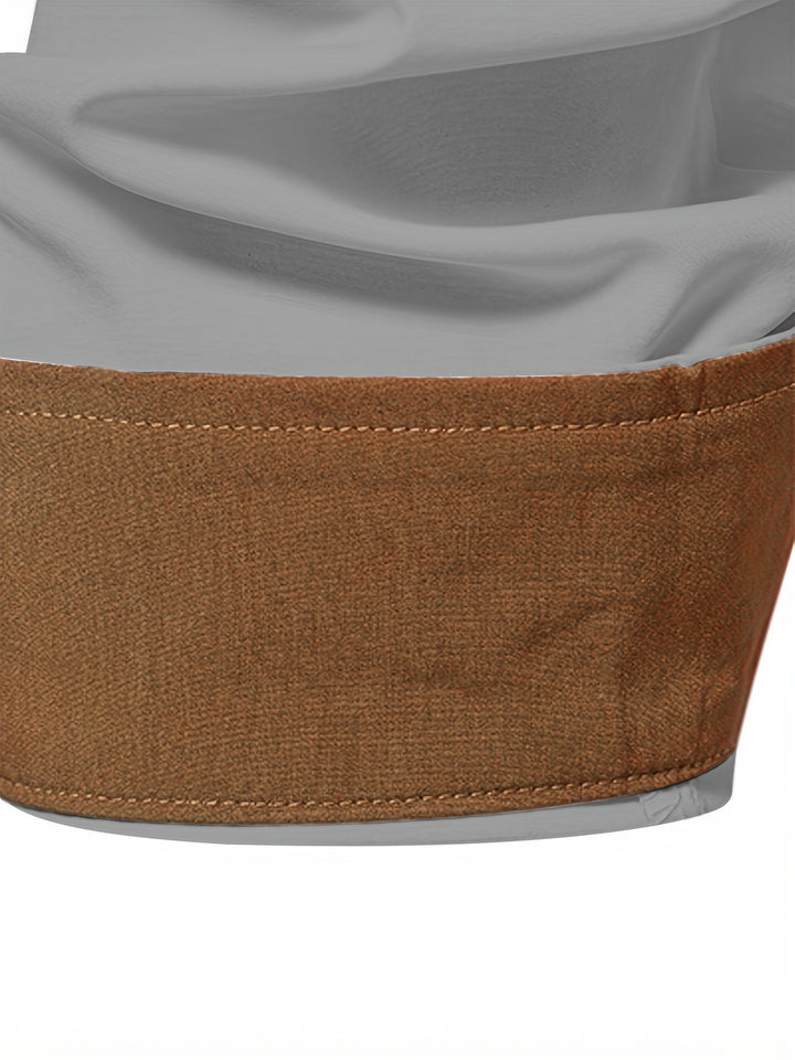 Graham | Contrast-Trim Slim Shirt