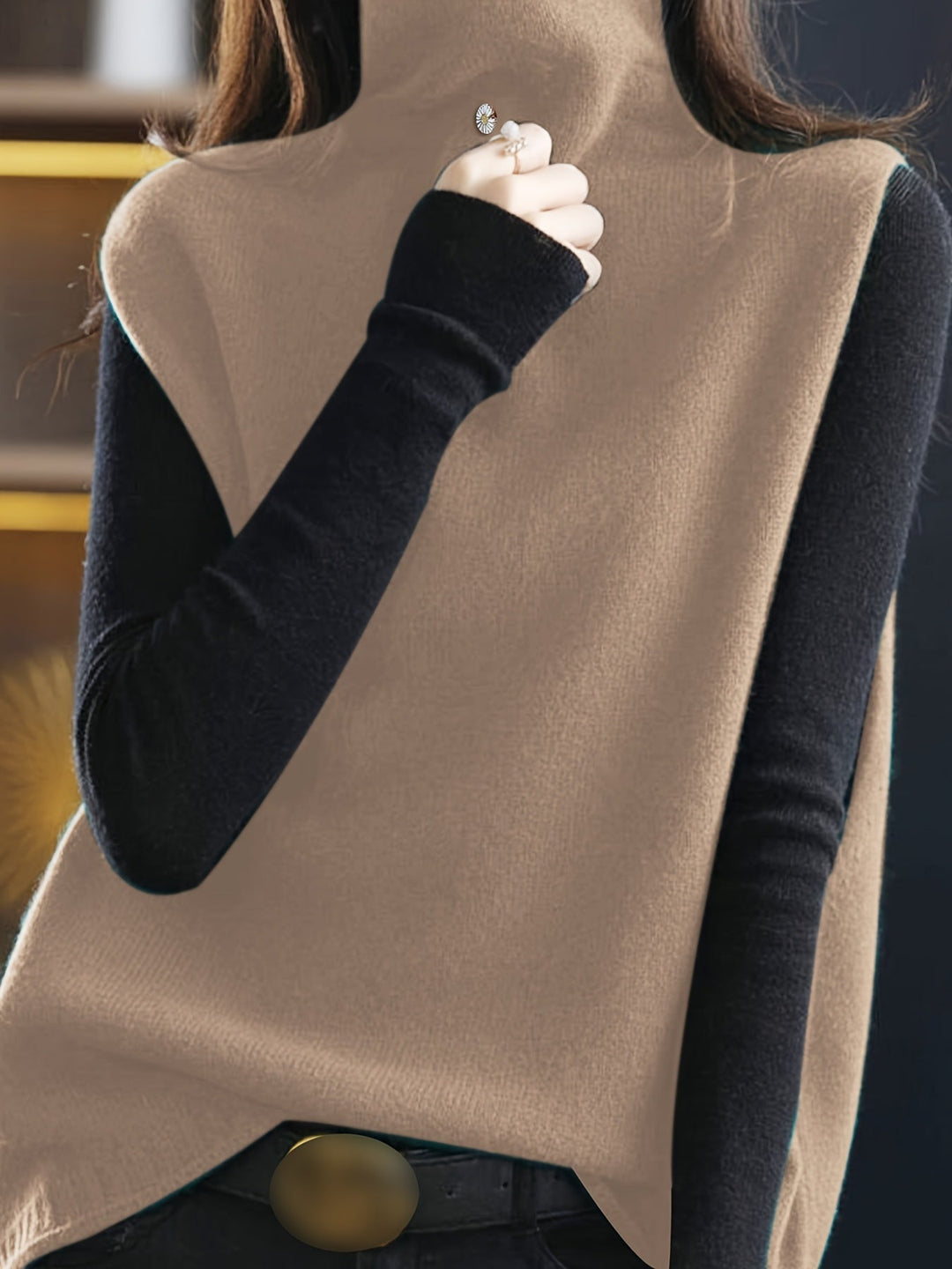 Giselle | Refined High-Neck Vest