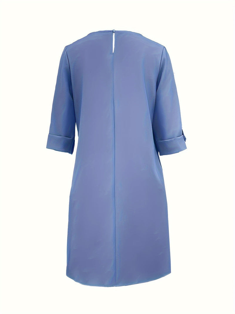 Emily | Comfortable Round Neck Dress