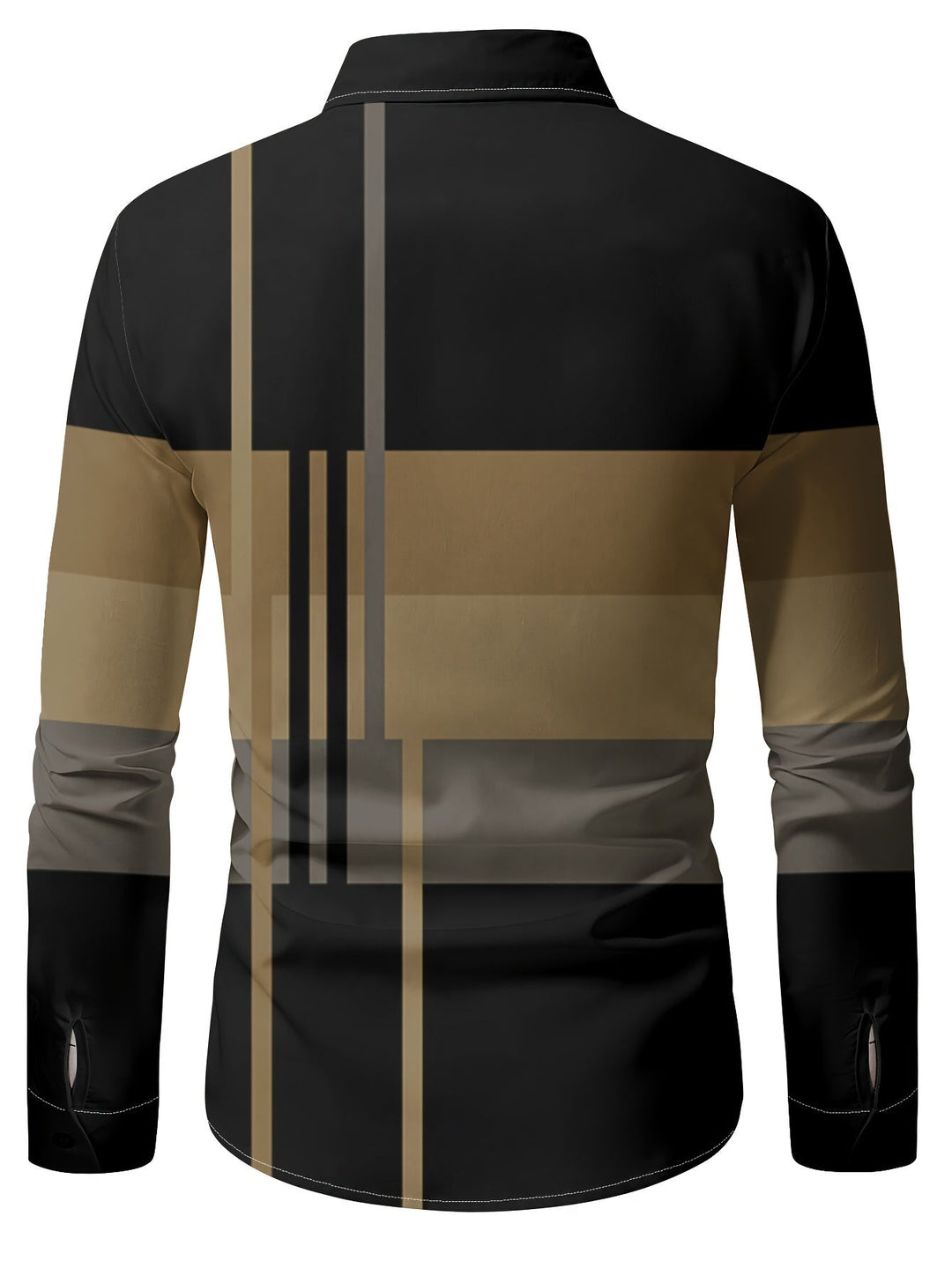 Rueben | Colour-Block Long-Sleeve Shirt
