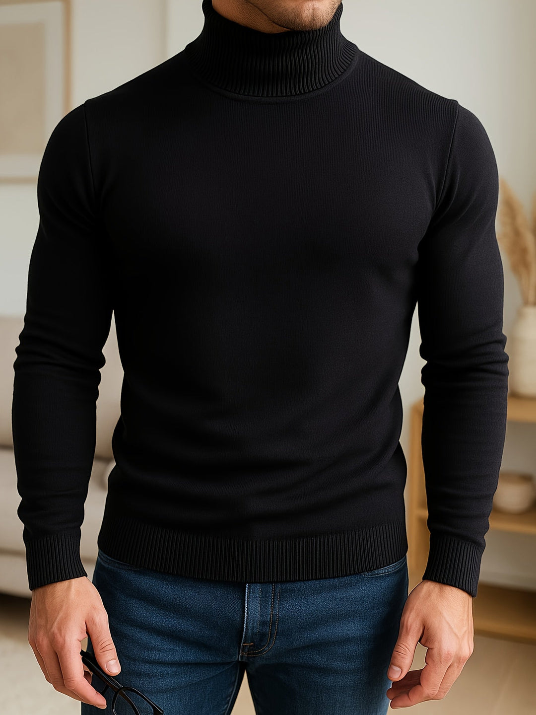 Frederick | Refined High-Neck Jumper