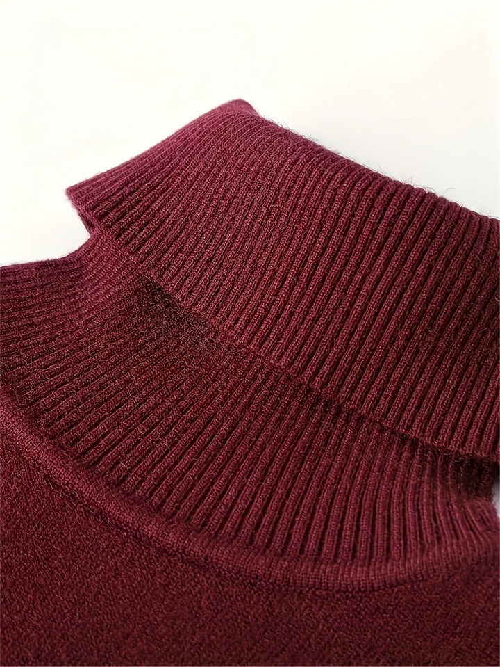 Dominic | Refined High-Neck Turtleneck