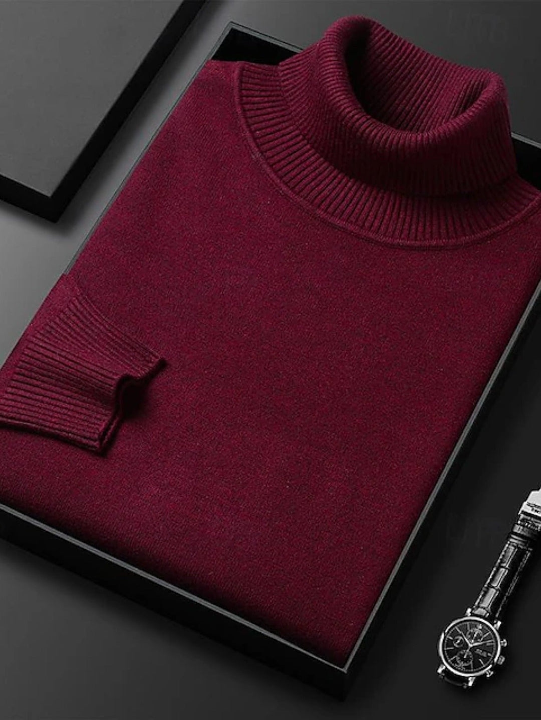 Dominic | Refined High-Neck Turtleneck