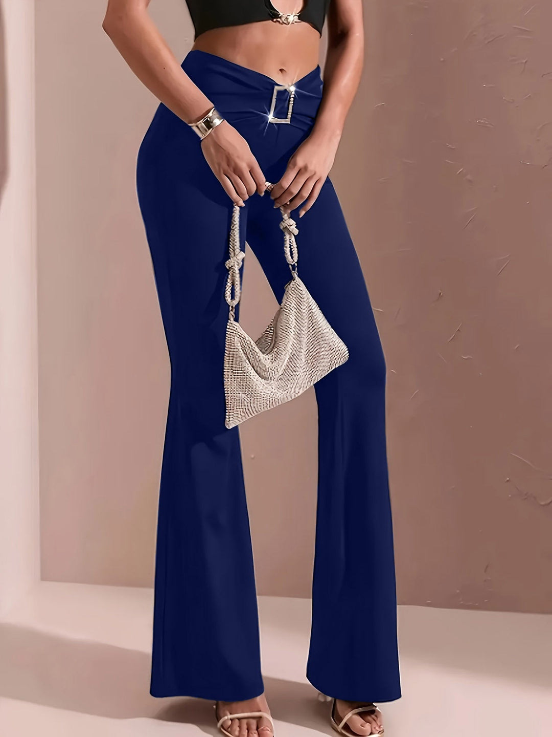 Rosemary | High-Waisted Flared Trousers