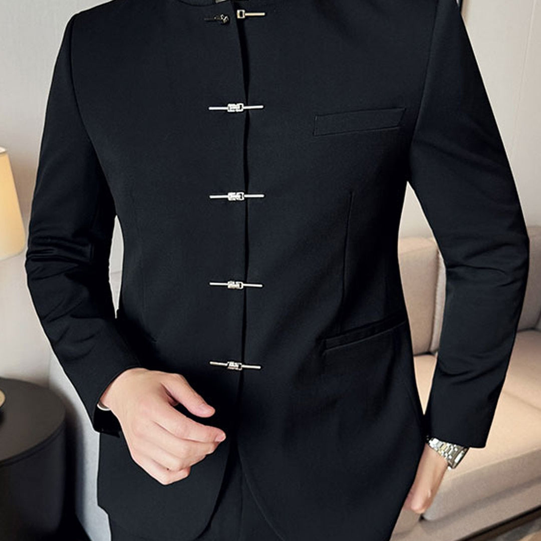 Reginald | Stand Collar Jacket
