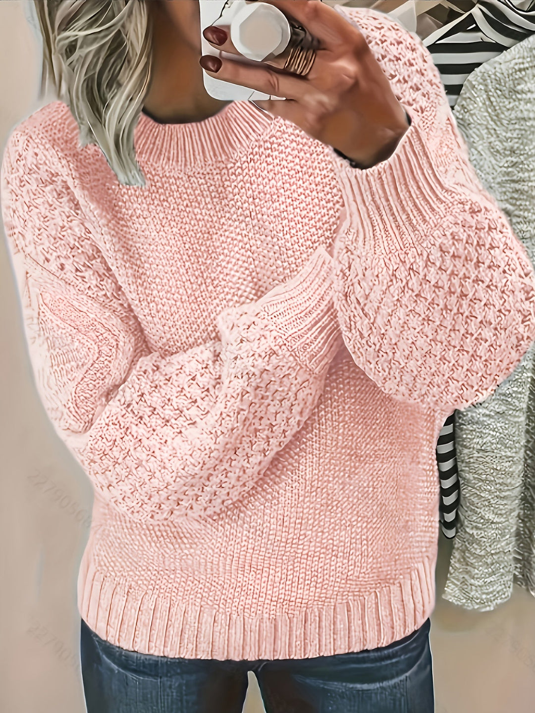 Bonnie | Cozy Lantern-Sleeve Jumper