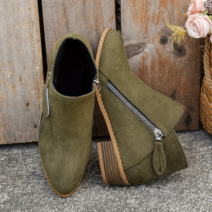 Bianca | Everyday Side-Zip Ankle Boots