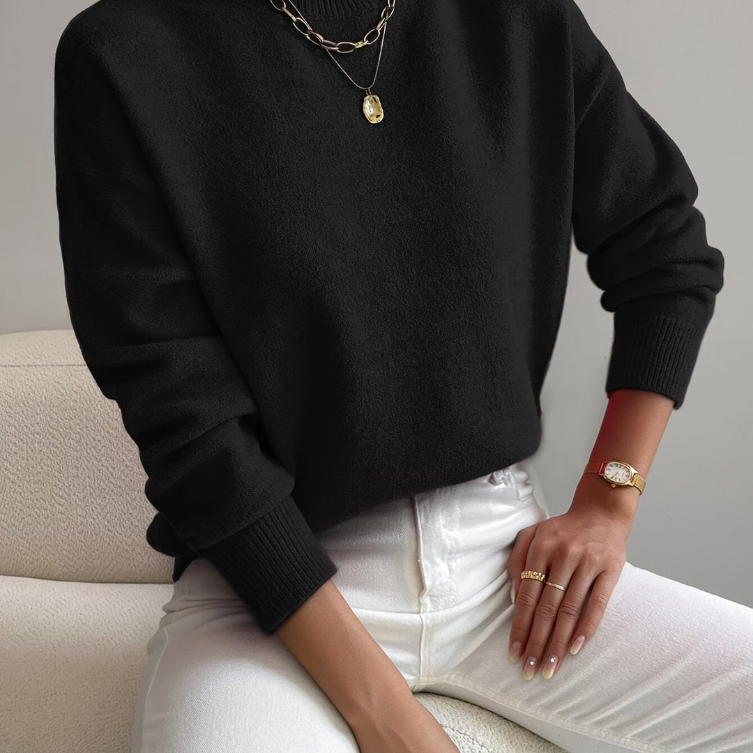 Lorelei | Refined Mock Neck Jumper