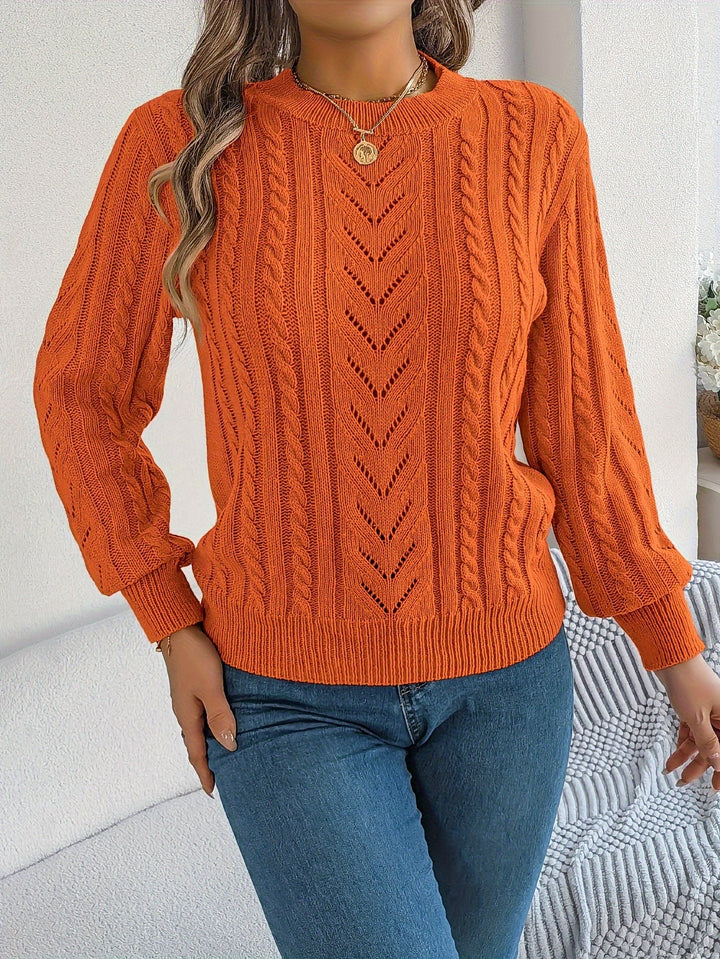 Blythe | Cable-Knit Textured Jumper
