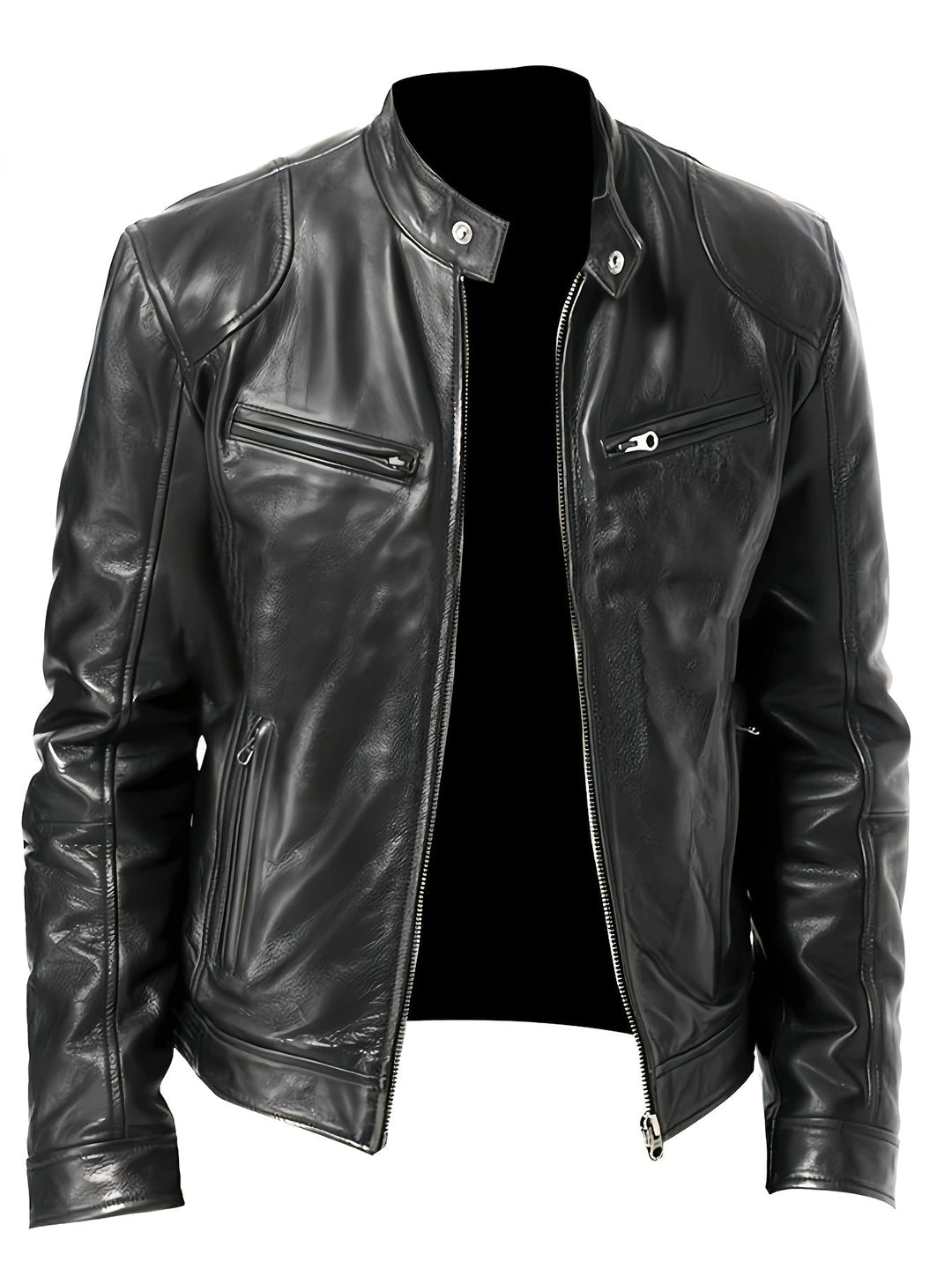 Bryson | Stand-Collar Moto Jacket
