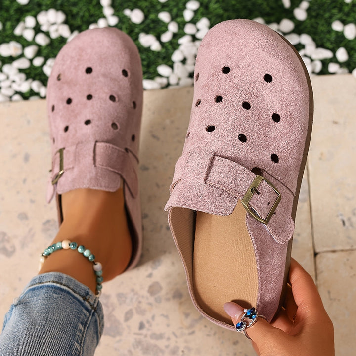Marion | Buckle-Detail Slip-On Clogs