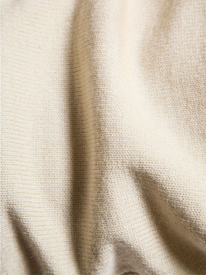Malcolm | Classic Mock-Neck Jumper