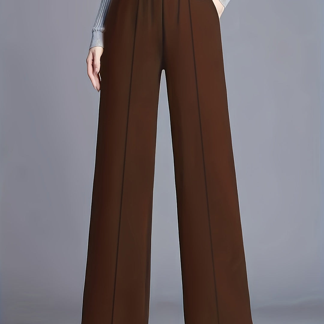 Josie | High-Waisted Wide-Leg Trousers