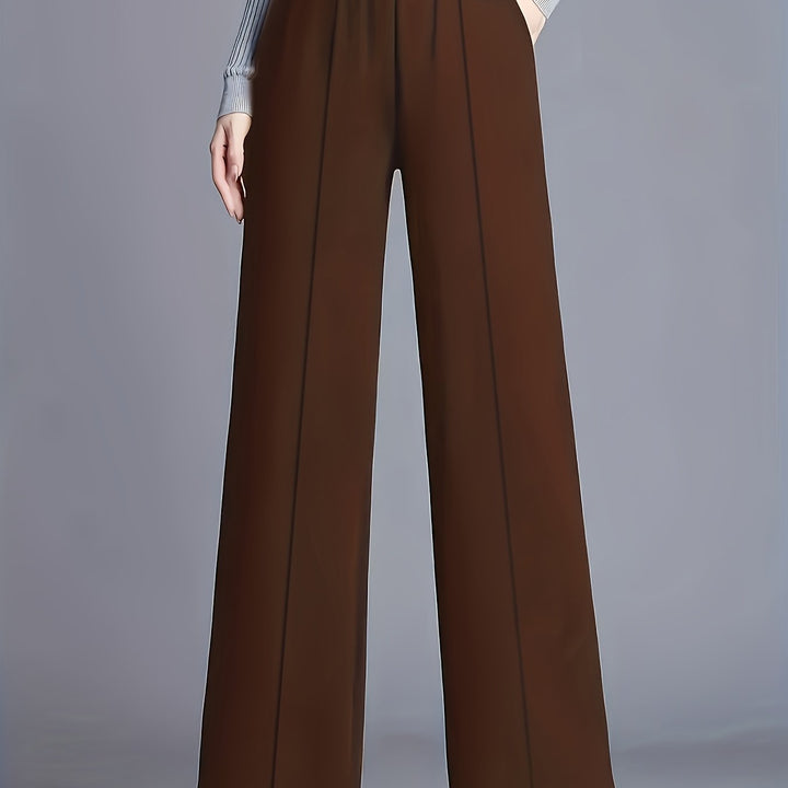 Josie | High-Waisted Wide-Leg Trousers