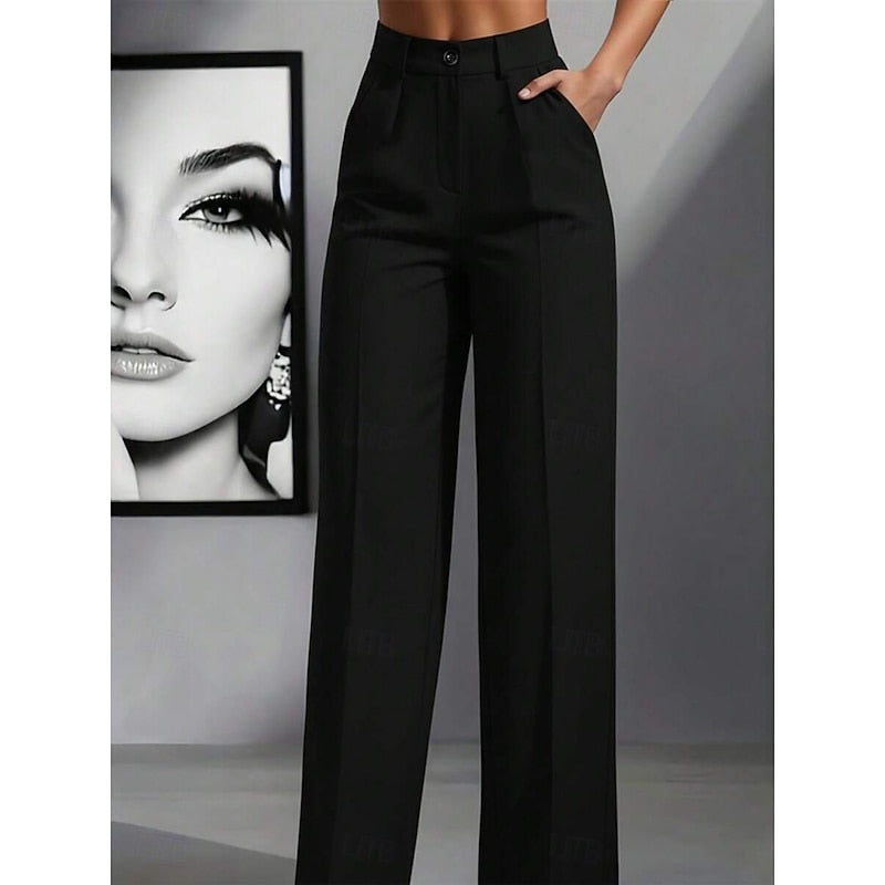 Odette | High-Waist Tailored Trousers