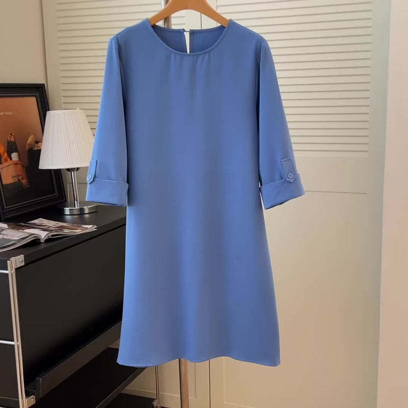 Emily | Comfortable Round Neck Dress