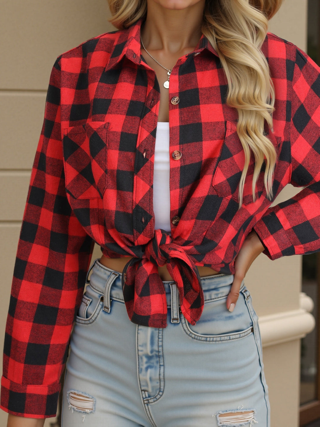 Everly | Relaxed Buffalo Check Shirt