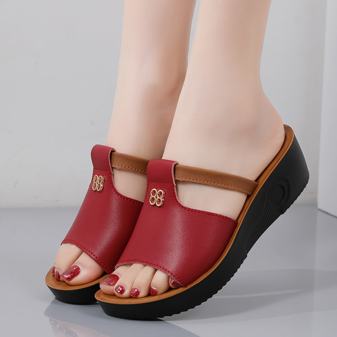 Eleanor | Comfort Wedge Sandals