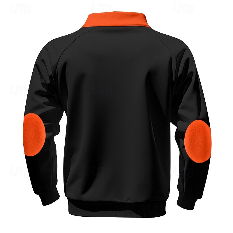 Keith | Quarter-Zip Colour Block Pullover