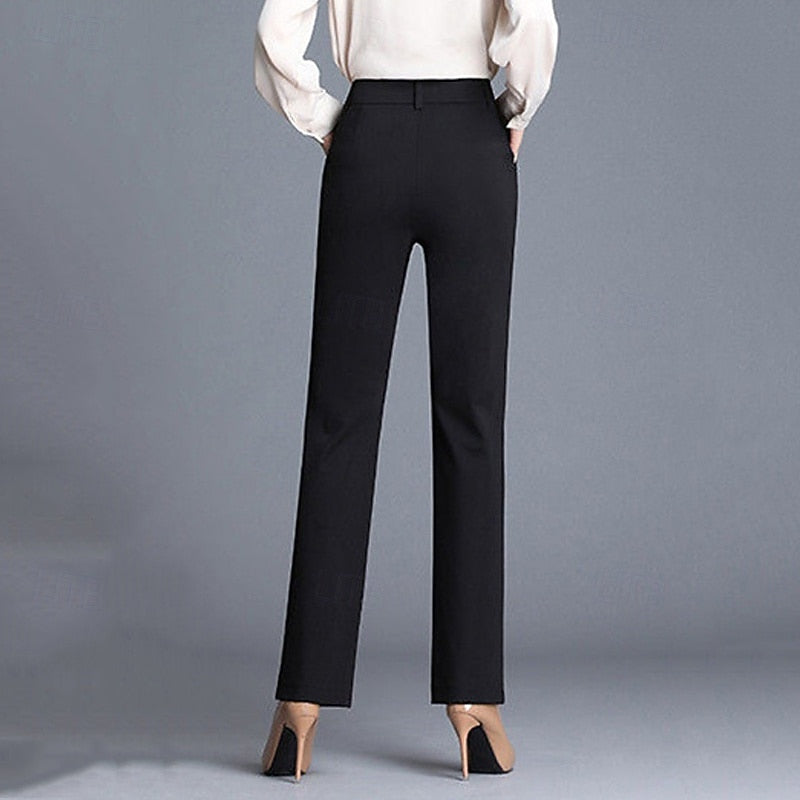Vivian | Tailored Straight-Leg Trousers