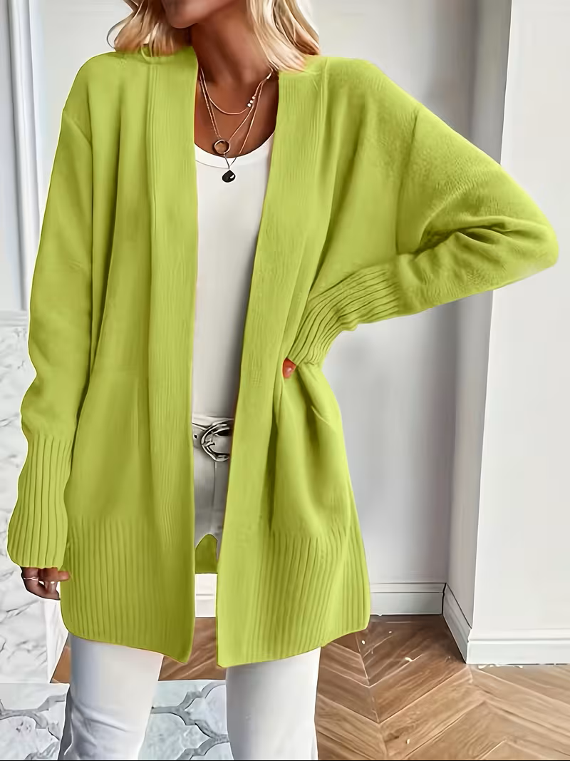 Deanna | Relaxed Open-Front Cardigan