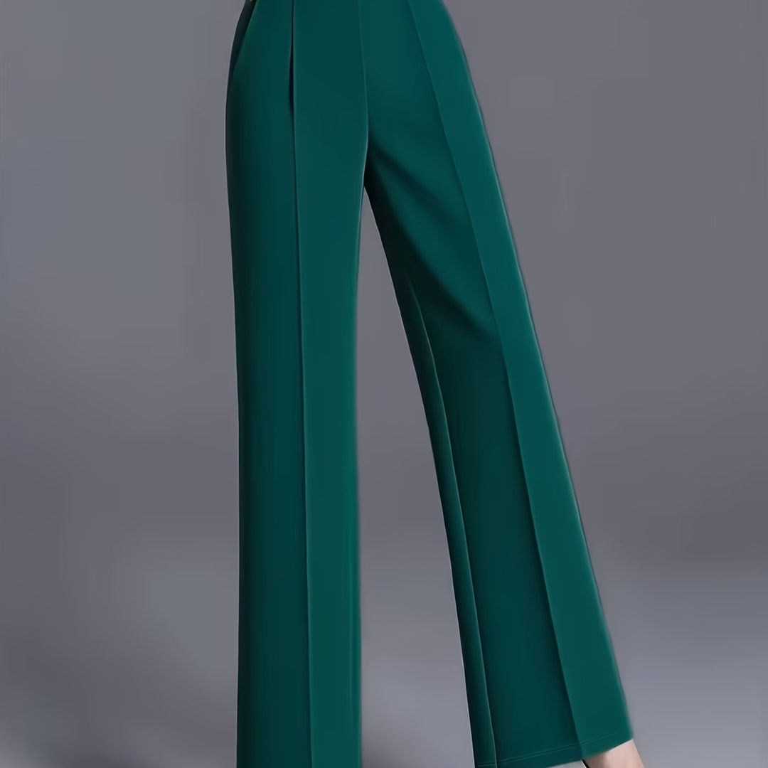 Claudia | High-Waisted Wide-Leg Trousers